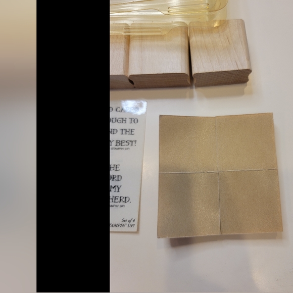 Stampin' Up! 2001 "Spiritual Sentiments" 4 Piece Set - New, Never Used - Picture 5 of 6